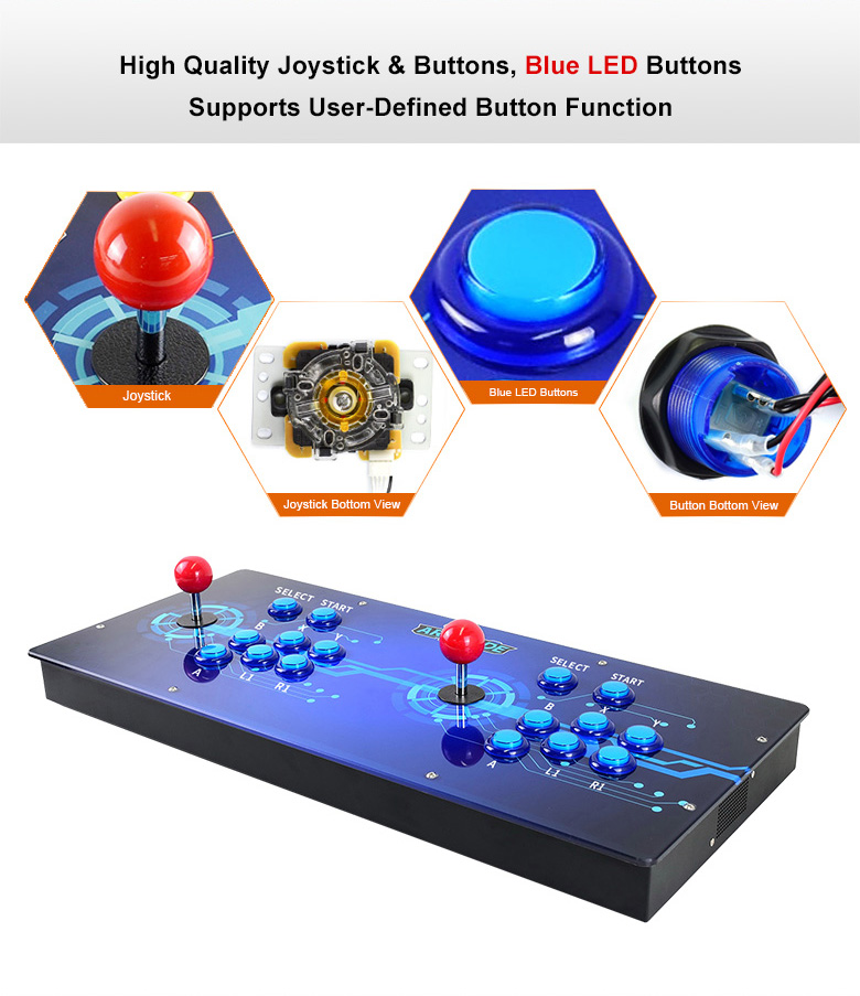 Arcade-C-2P arcade console illustration