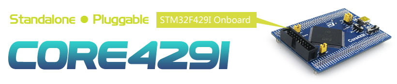 STM32F429IGT6 development board