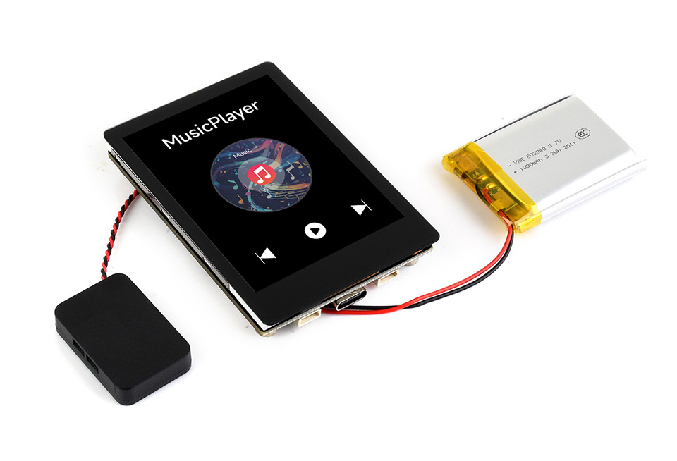 ESP32-C5 Touch LCD 2.8, application example