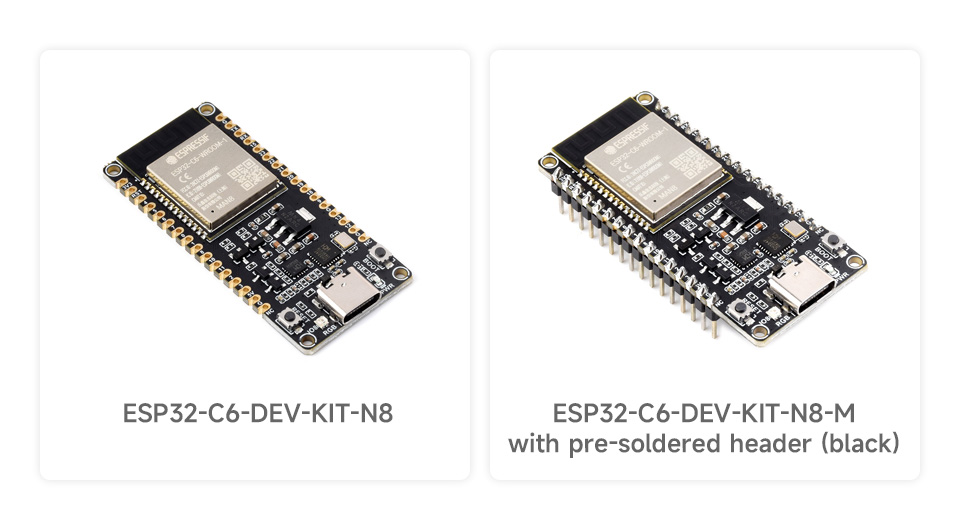 ESP32-C6 WiFi 6, BLE, and 802.15.4 module and development board launched! -  CNX Software