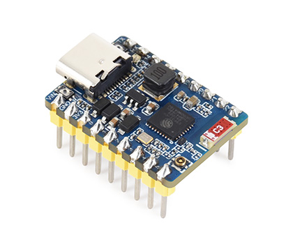 ESP32-C6-Zero-M, with pre-soldered header