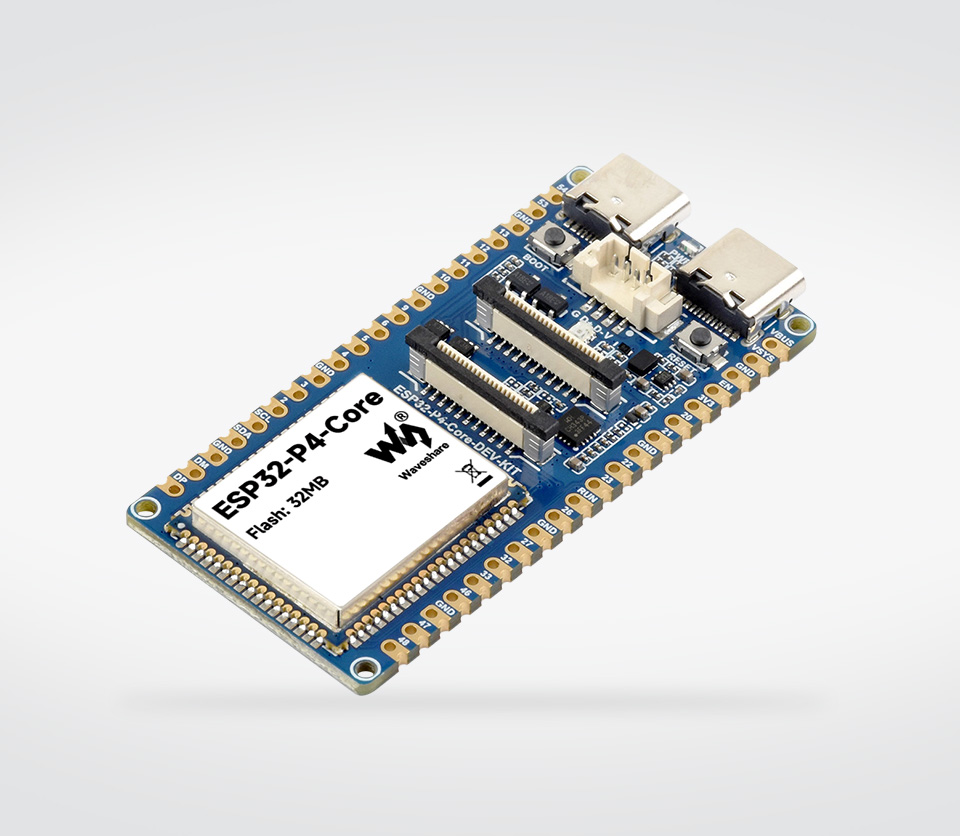 ESP32-P4-Core development board, front view