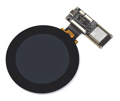ESP32-S3 LCD Driver Board, with 2.8inch RGB round touch display