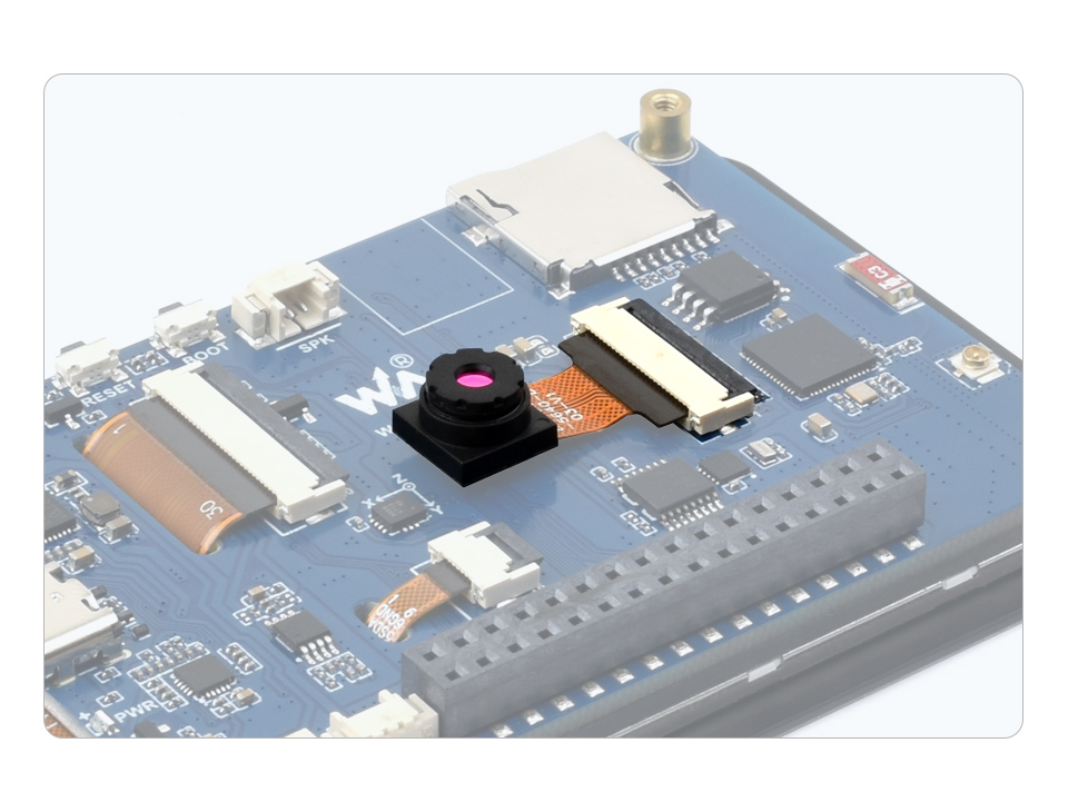 ESP32-S3 3.5inch touch display development board, supports OV2640 / 0V5640 and other mainstream cameras