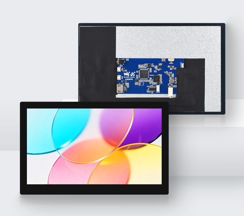 10.1inch QLED Quantum Dot Display, front view