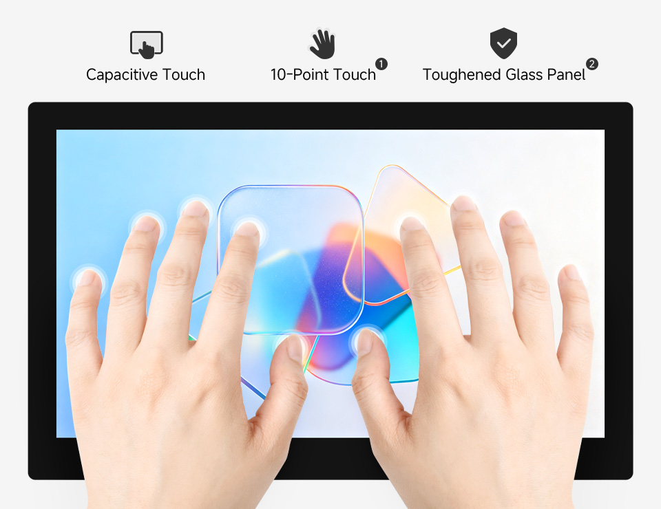 Capacitive 10-Point Touch