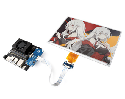 10.2inch e-Paper HAT (G) connecting with Jetson Nano