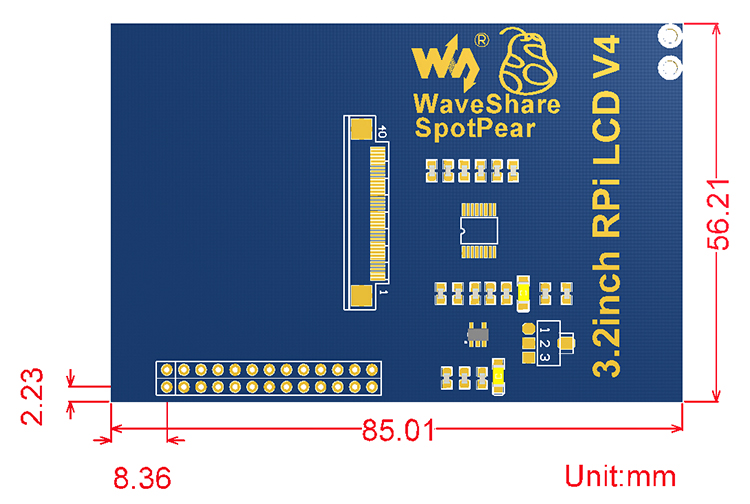 3.2inch-RPi-LCD-B-dimension