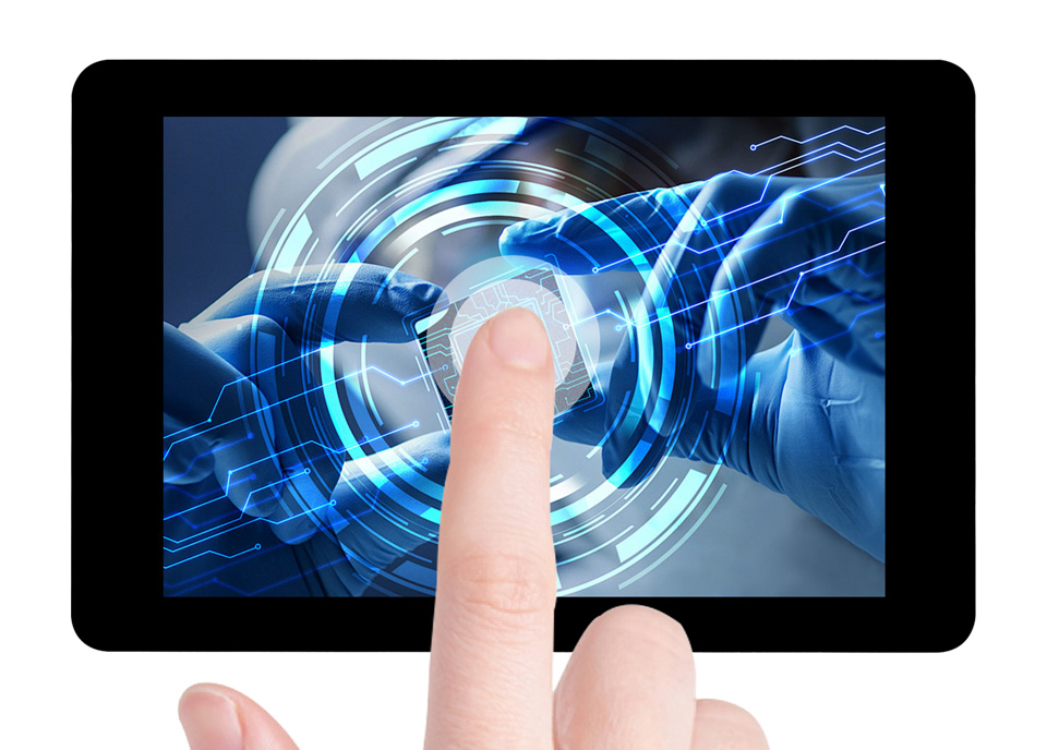 3.5inch Capacitive Touch Display (F), supports 5-Point touch