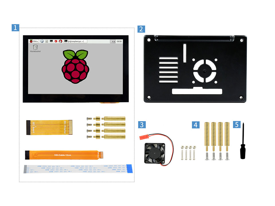 4.3inch DSI LCD