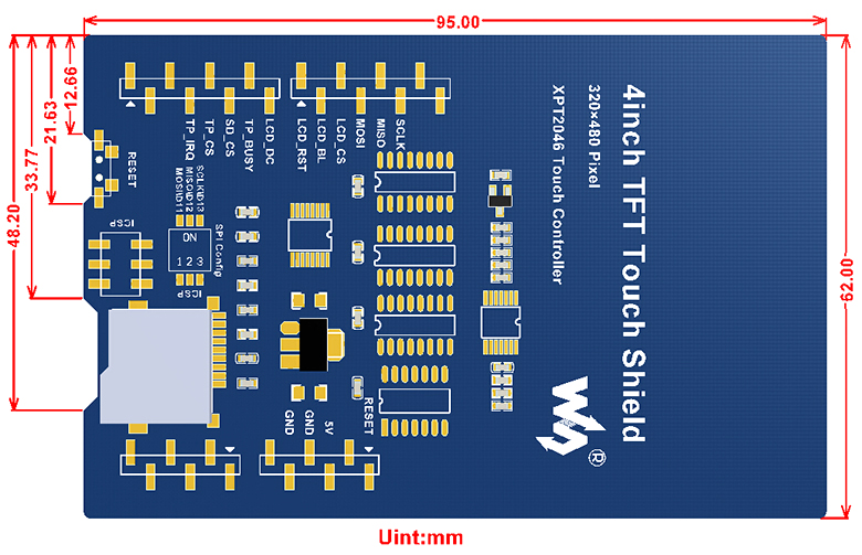 4inch-TFT-Touch-Shield-dimension