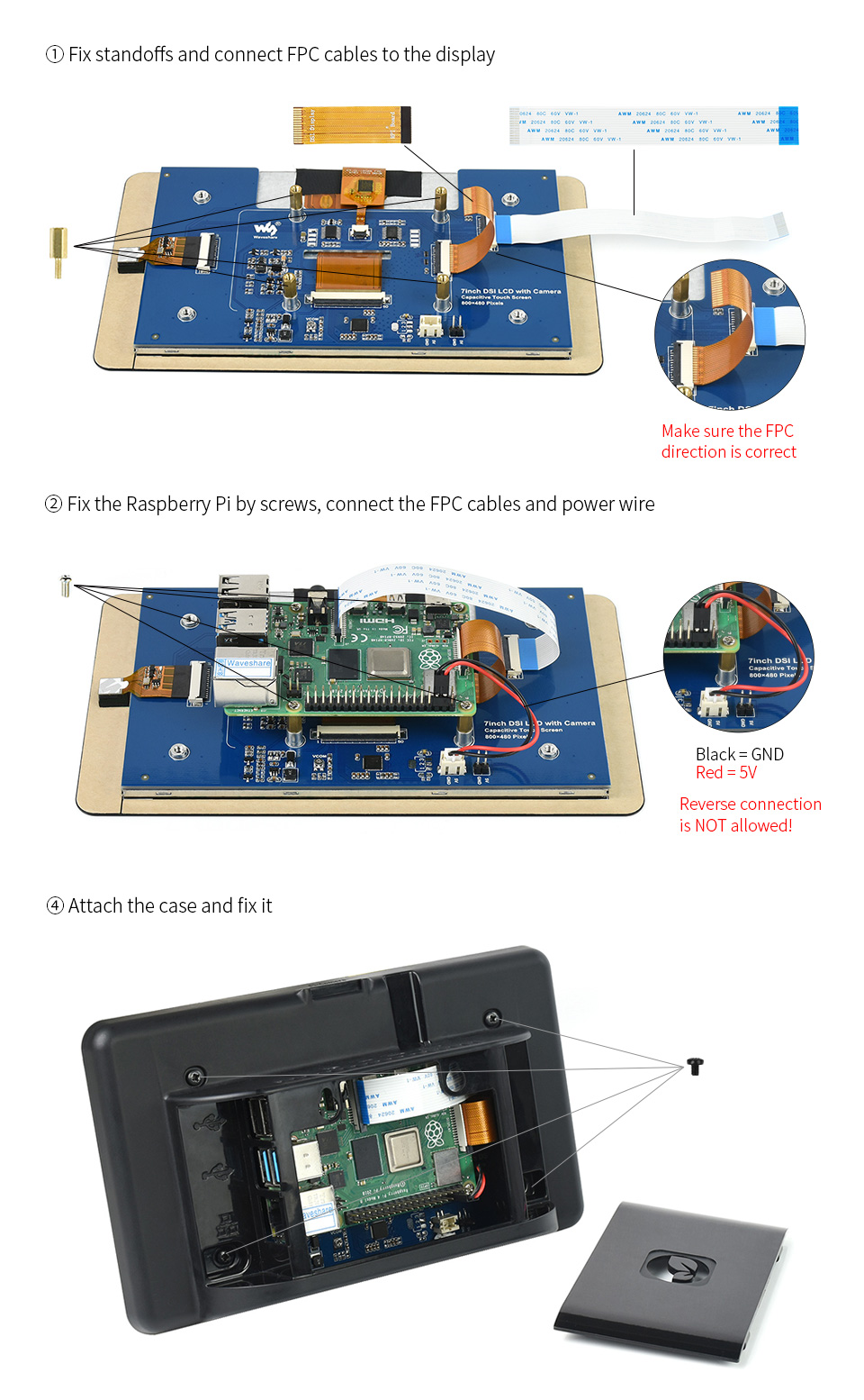 Waveshare 20429 - 1024×600 DSI display – SmartiPi