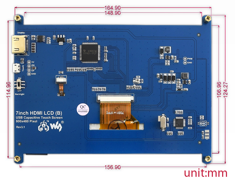 7inch-HDMI-LCD-B-dimension