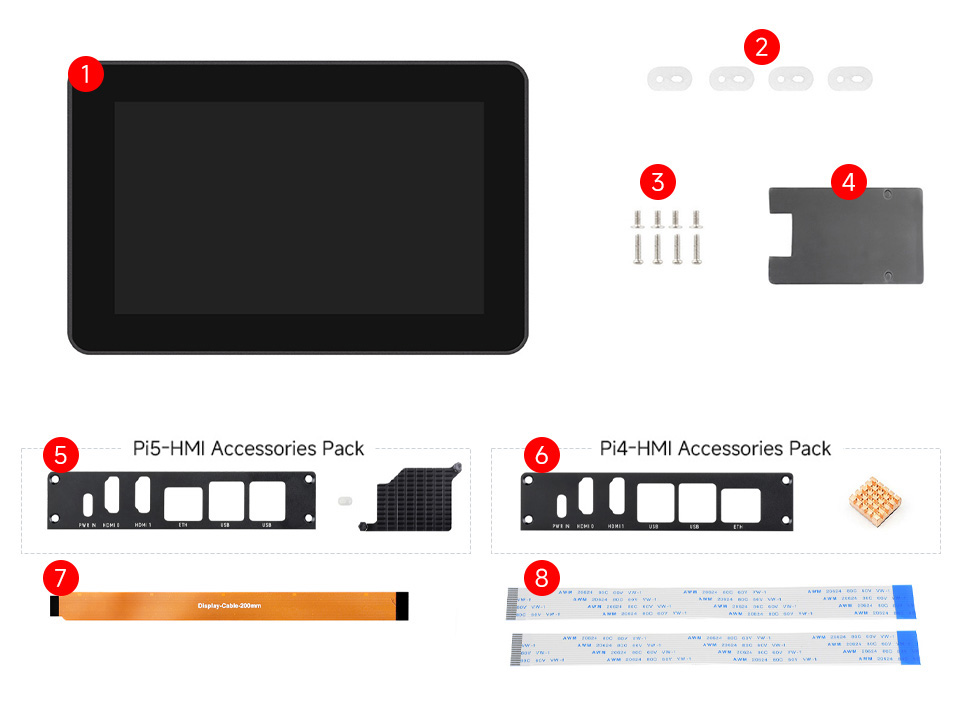 RPI-HMI-7A-ACCE-B pack
