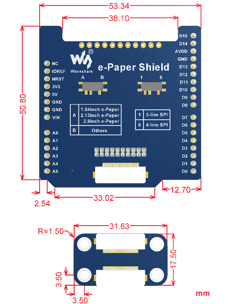 e-Paper NUCLEO