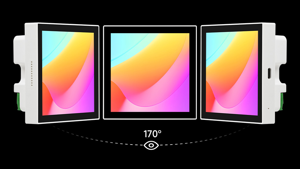Luckfox Pico 86 Panel series, 170° ultra-wide viewing angle