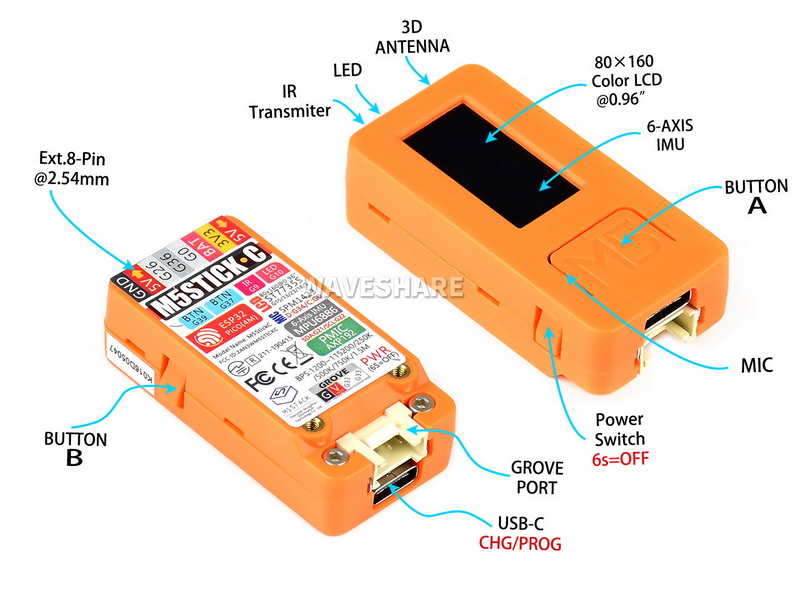 M5StickC Watch Kit introduction