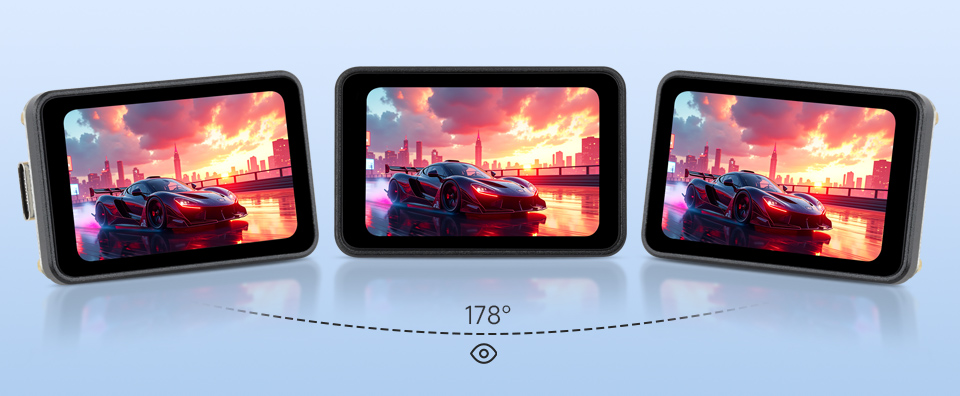 RP2350 Touch AMOLED 1.64, with wide viewing angle