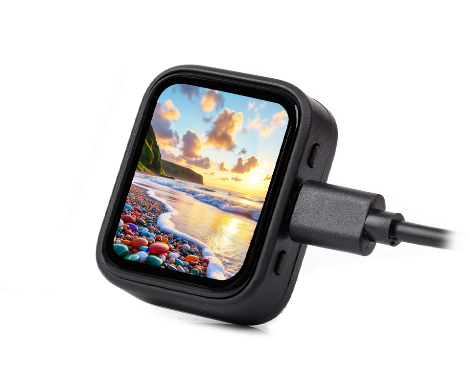 RP2350 Touch AMOLED 1.8, adopts AMOLED screen