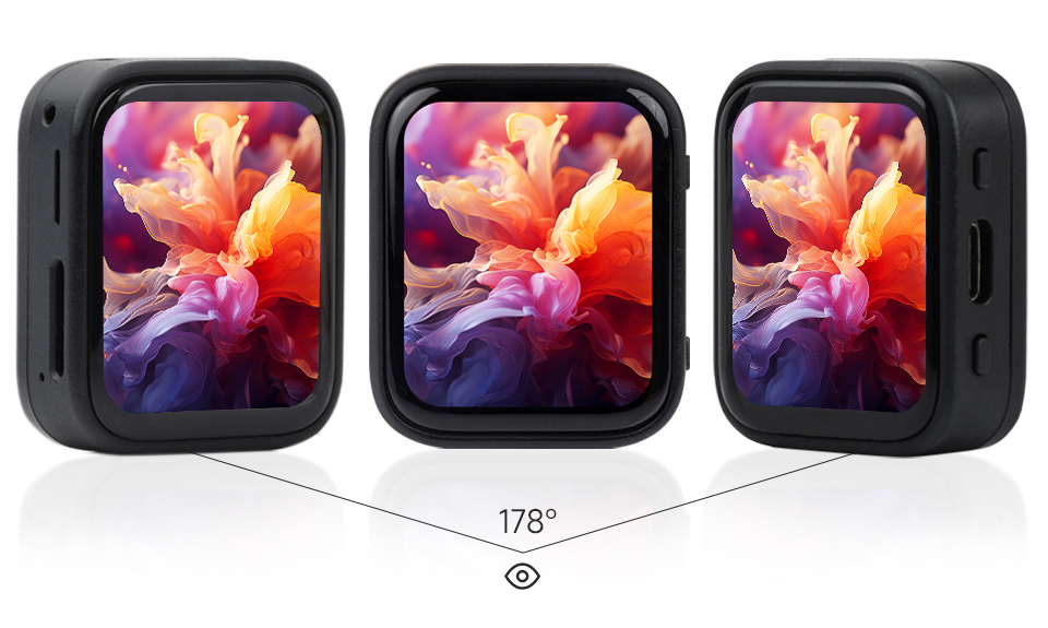 RP2350 Touch AMOLED 1.8, with wide viewing angle