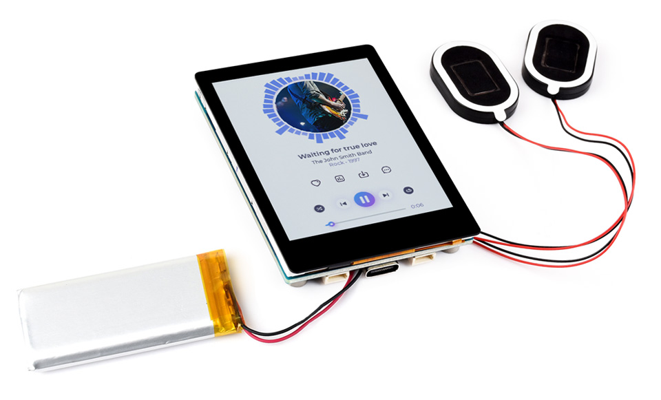 RP2350 Touch LCD 2.8, application example