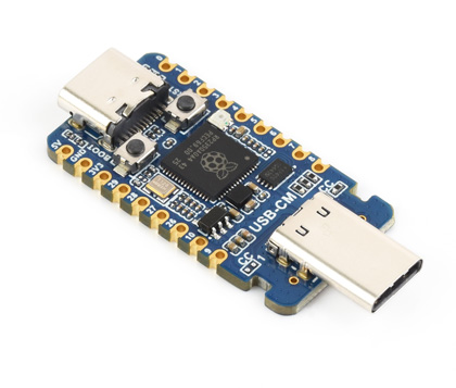 RP2350-USB-C Mini Development Board, dual-core, dual-architecture design