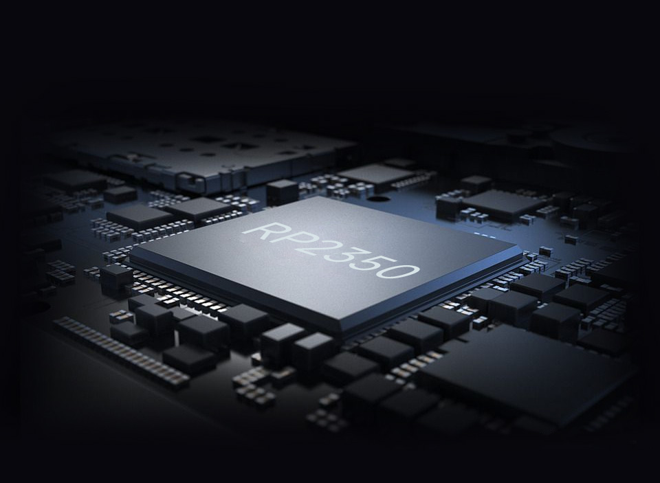 RP2350-Zero-CM Mini Development Board, dual-core, dual-architecture design