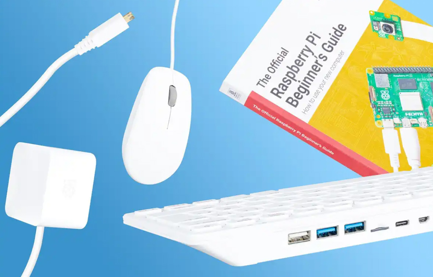 Raspberry Pi 500, with rich accessories