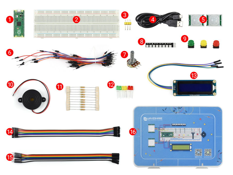 Raspberry-Pi-Pico-Basic-Kit