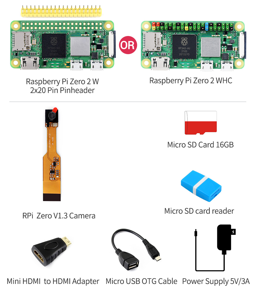 Raspberry Pi Zero Wh Built In Wifi Pre Soldered Headers