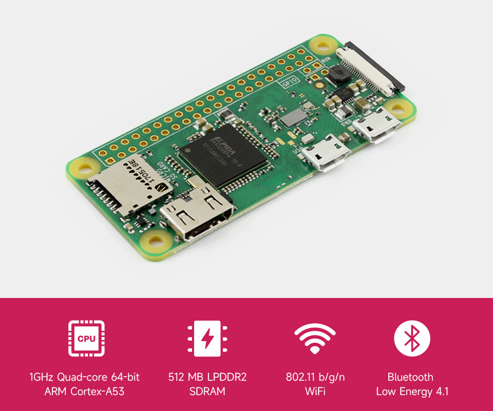 The Raspberry Pi Zero W Adds Wireless Capabilities with Wi-Fi and