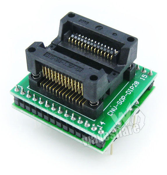 10Pcs SOP28 SSOP28 TSSOP28 to DIP28 Adapter Converter PCB Board BBC 