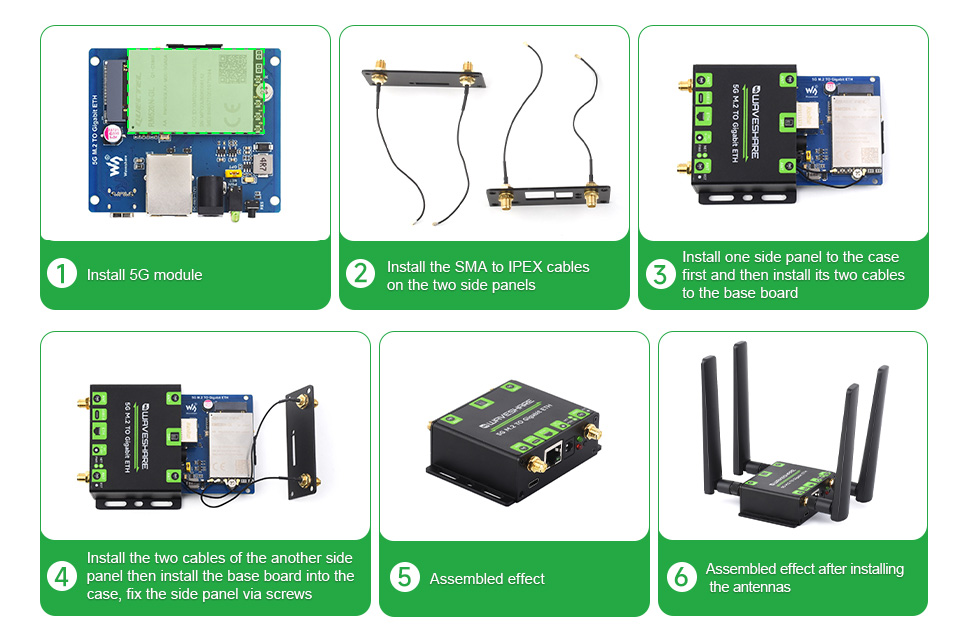 $44 5G M.2 to Ethernet and USB converter takes M.2 5G PCIe modules - CNX  Software