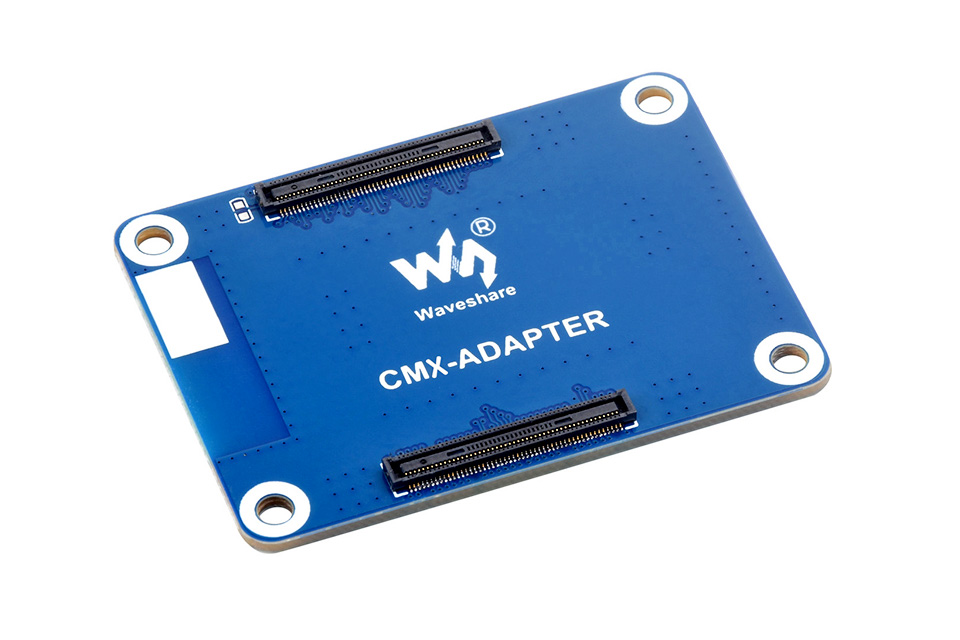 Interface Protection Adapter Board for Raspberry Pi CM4 / CM5, front view
