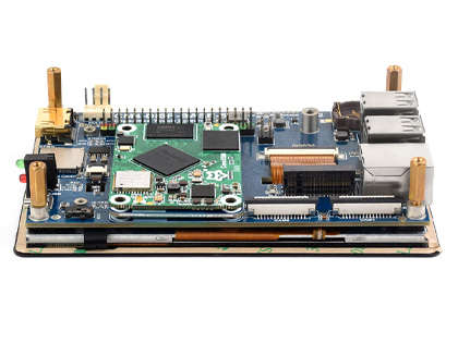 Connecting the Luckfox Core3566 Module to Touch screen expansion board via CMX-ADAPTER