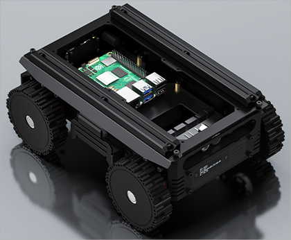 Cobra Flex Universal Modular Drive-by-Wire Chassis connecting with Jetson Orin
