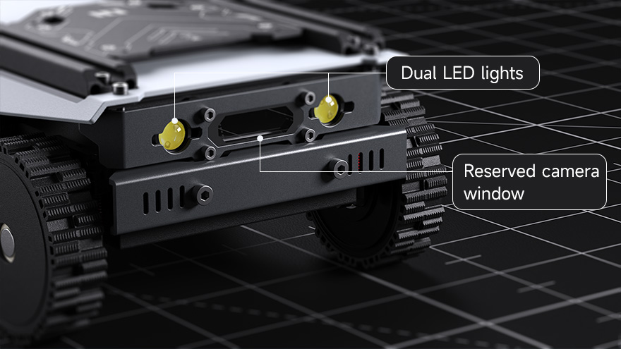 Cobra Flex Universal Modular Drive-by-Wire Chassis, onboard resources