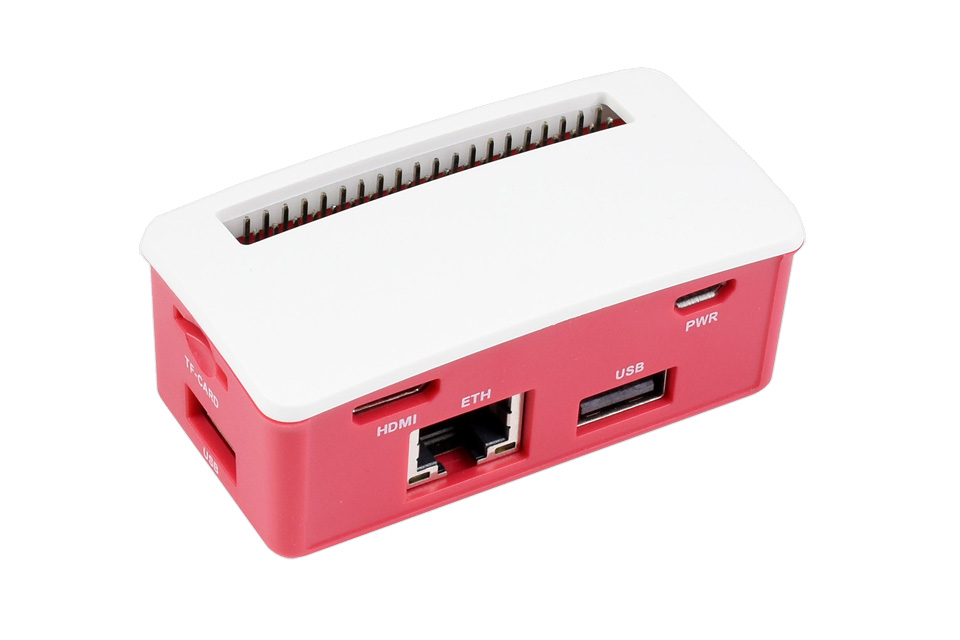 Ethernet / USB HUB BOX for Raspberry Pi Zero series, 1x RJ45 Ethernet Port,  3x USB 2.0 Ports