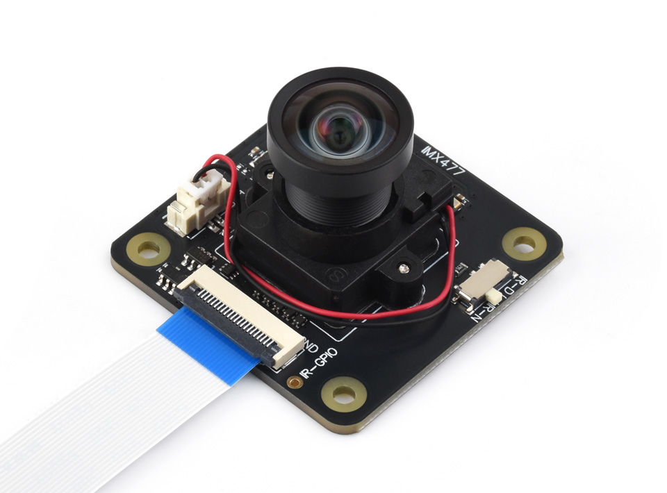 IMX477 IR-CUT 12.3MP Camera (B), front view