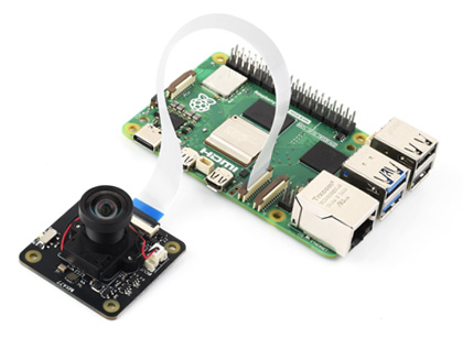 IMX477 IR-CUT 12.3MP Camera (B), connecting with Raspberry Pi 5