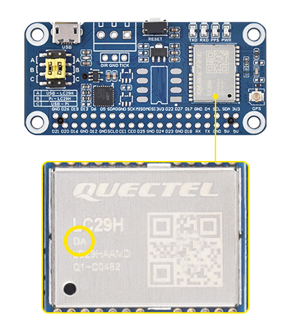 chapéu segundo para raspberry precisão de módulo gps diferencial rtk multibanda