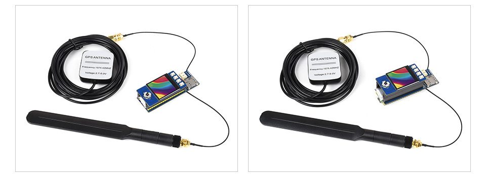 emtc gnss gps installout tech hat antenne starter kit pour rpi raspberry pi pico wh board non