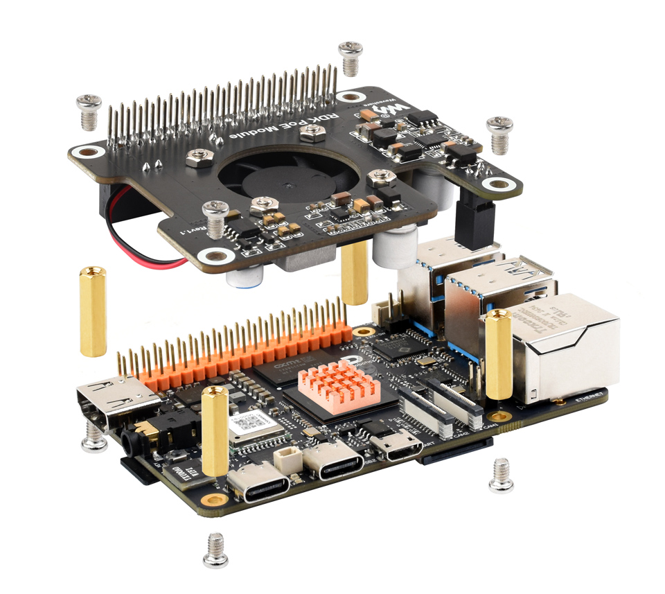 RDK-PoE-Module installation introduction