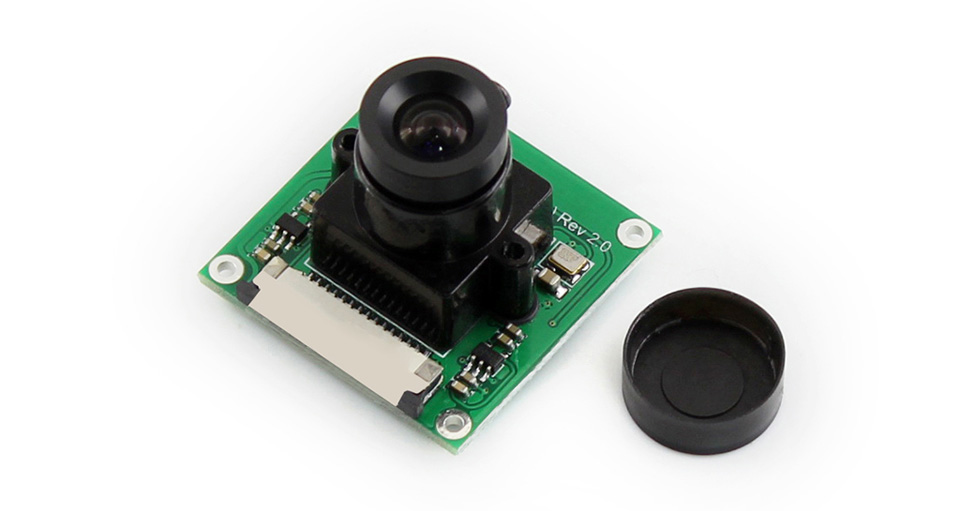 RPi Camera (B), front view