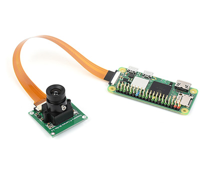 RPi Camera (B), Connects to Raspberry Pi 4B/3B+/3A+/3B/2B/B+/A+/Zero series/Zero 2 W series versions