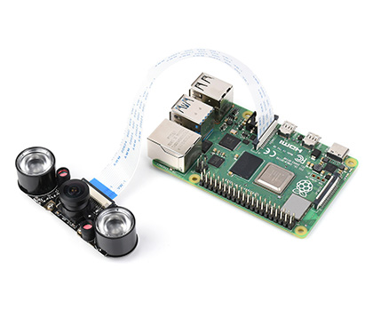 RPi Camera (H), Connects to Raspberry Pi 4B/3B+/3A+/3B/2B/B+/A+/Zero series/Zero 2 W series versions