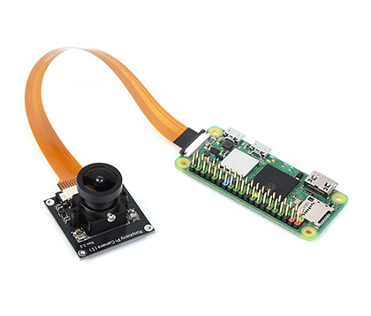 RPi Camera (I), Connects to Raspberry Pi 4B/3B+/3A+/3B/2B/B+/A+/Zero series/Zero 2 W series versions