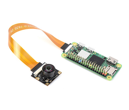 RPi Camera (M), Connects to Raspberry Pi 4B/3B+/3A+/3B/2B/B+/A+/Zero series/Zero 2 W series versions