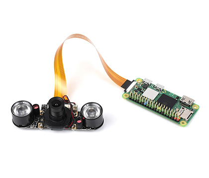 RPi IR-CUT Camera, Connects to Raspberry Pi 4B/3B+/3A+/3B/2B/B+/A+/Zero series/Zero 2 W series versions