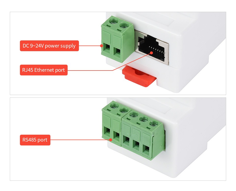 Wattmètre avec port ethernet TCP/IP